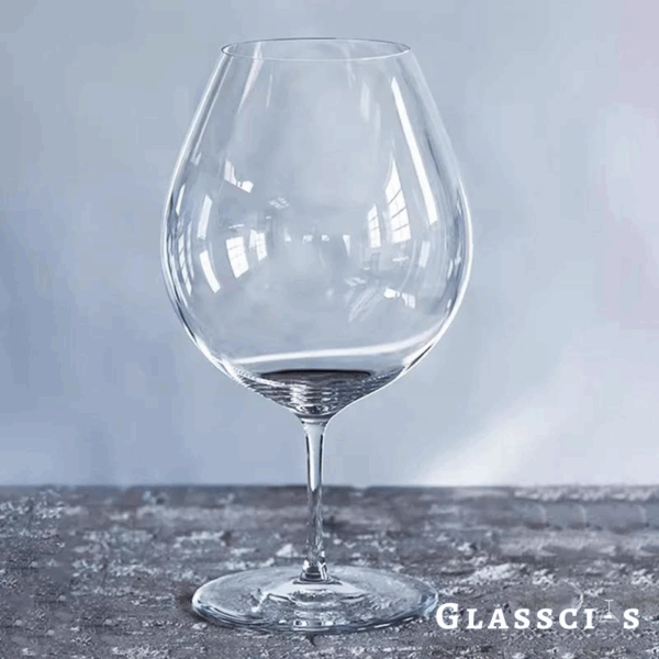 mikazi CAVA Short Crystal Wine Glass – Set of 2 Modern Stemless Glasses
