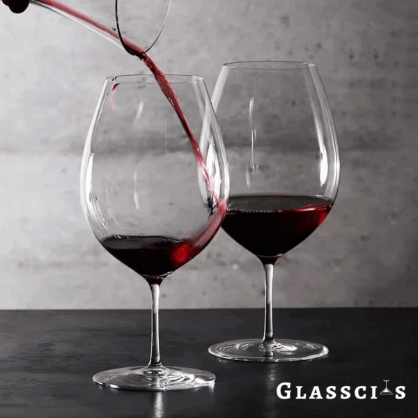 mikazi CAVA Short Crystal Wine Glass – Set of 2 Modern Stemless Glasses - Image 4