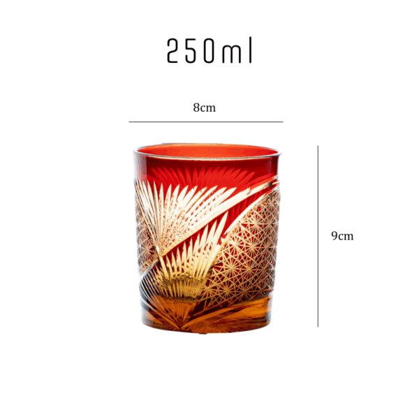 mikazi Fairy Eyes Cut Crystal Whiskey Glass – Japanese Edo Kiriko Inspired Tumbler - Image 11