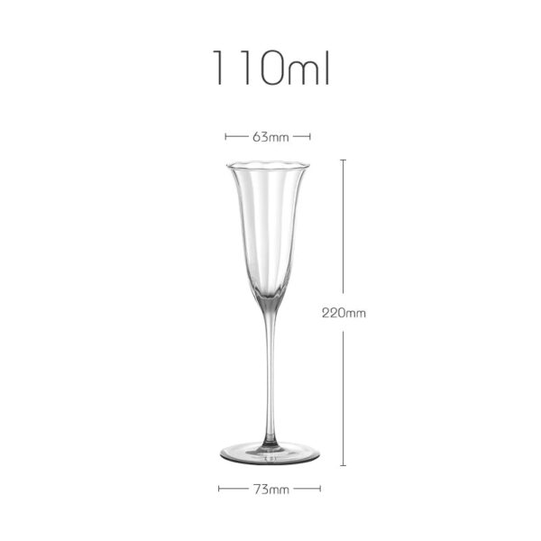 mikazi Vintage Floral Wine Glasses – Set of 2 Elegant Etched Goblets - Image 8