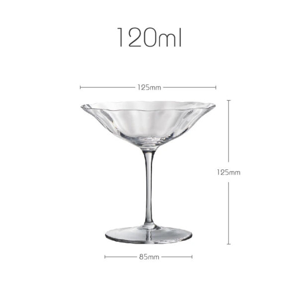 mikazi Vintage Floral Wine Glasses – Set of 2 Elegant Etched Goblets - Image 9