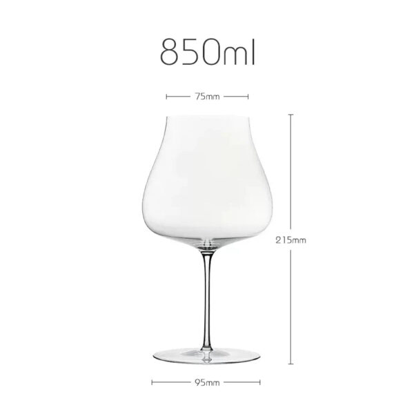 Mikazi Crystal Wine Glasses Set of 2 – Ultra-Thin Elegant Stemware - Image 8