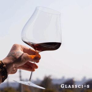 Mikazi Crystal Wine Glasses Set of 2 – Ultra-Thin Elegant Stemware